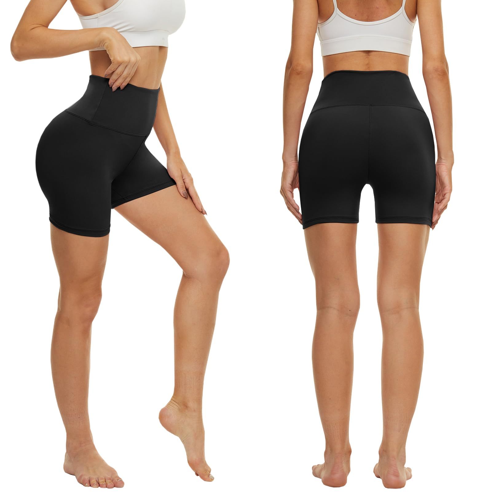 Leggings - 3 Points High Waist 3 Black - kinko