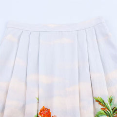 New Summer Ethnic Print Skirt - kinko