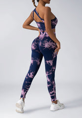 4pack Tie-dye Yoga Pants - kinko