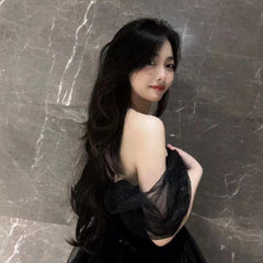 Black Evening Dress Light Luxury Minority French Style Pettiskirt - kinko