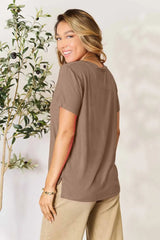 Basic Bae Full Size Round Neck Short Sleeve T-Shirt - kinko