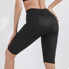 Yoga Pants Women's Sports Fitness Five-point Shark Pants - kinko