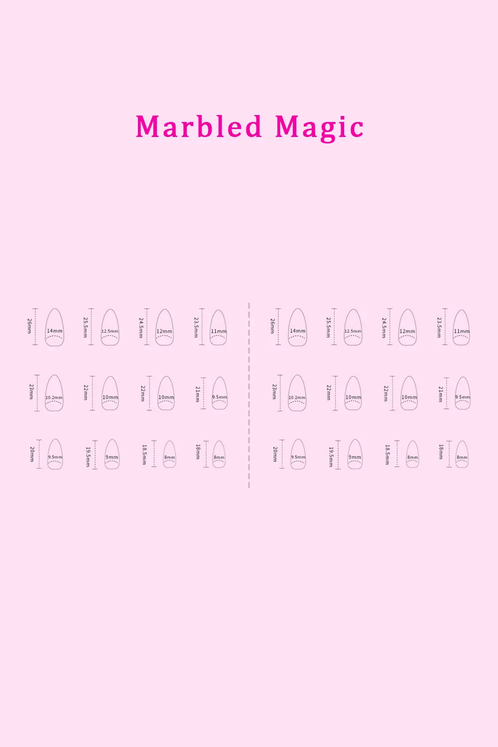 SO PINK BEAUTY Press On Nails 2 Packs - kinko