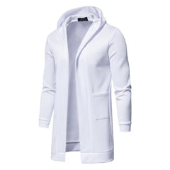 Fashion Mid-length Men's Hooded Windbreaker Men
