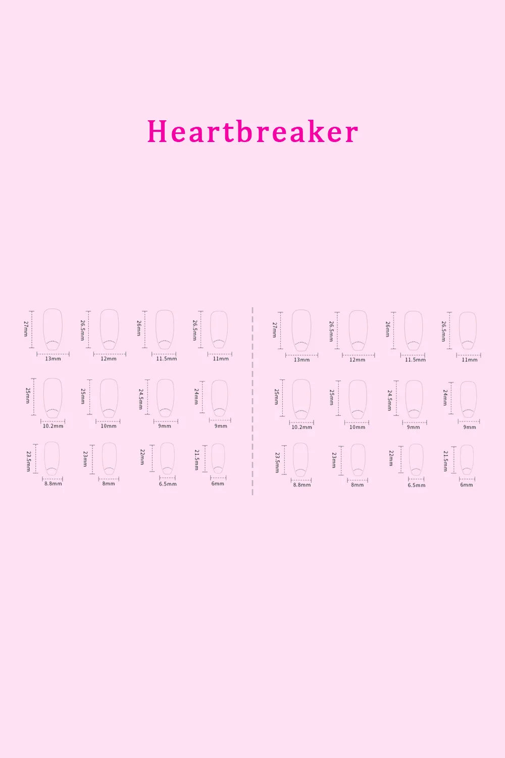 SO PINK BEAUTY Press On Nails 2 Packs - kinko