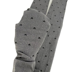 Pantyhose Hearts Polka Dot Jacquard Gray Stockings - kinko