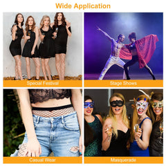 1Pc Women Fishnet Tights Sexy High Waist Fishnet Pantyhose Stretchy Mesh Hollow Out Tights Stockings With Medium Large Hole Choices