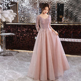 Summer Banquet Temperament Elegant Evening Dress - kinko