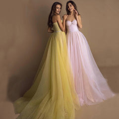 Evening Gown Tube Top Retro Lantern Sleeve Light Yarn - kinko