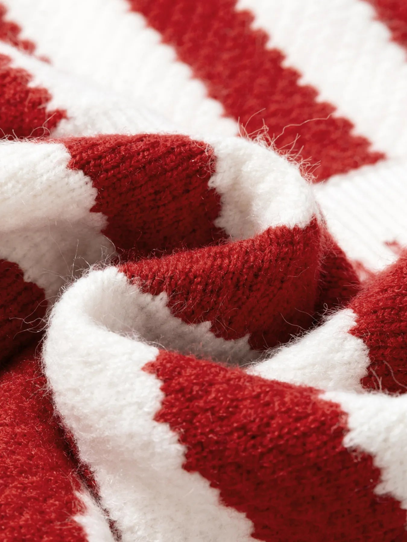 Button Down Striped Long Sleeve Cardigan - kinko