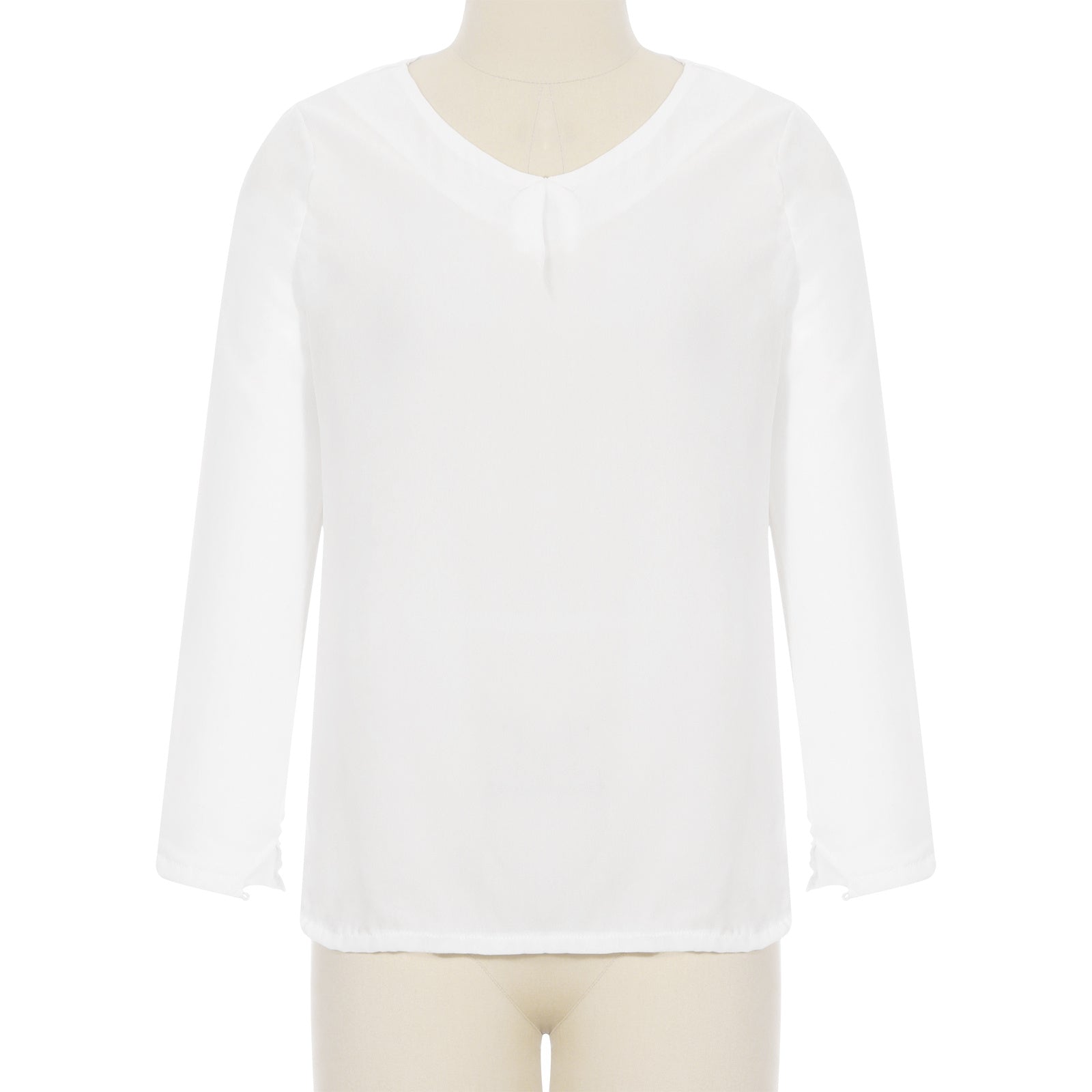 Women's Clothing Casual V-neck Temperament Top - kinko
