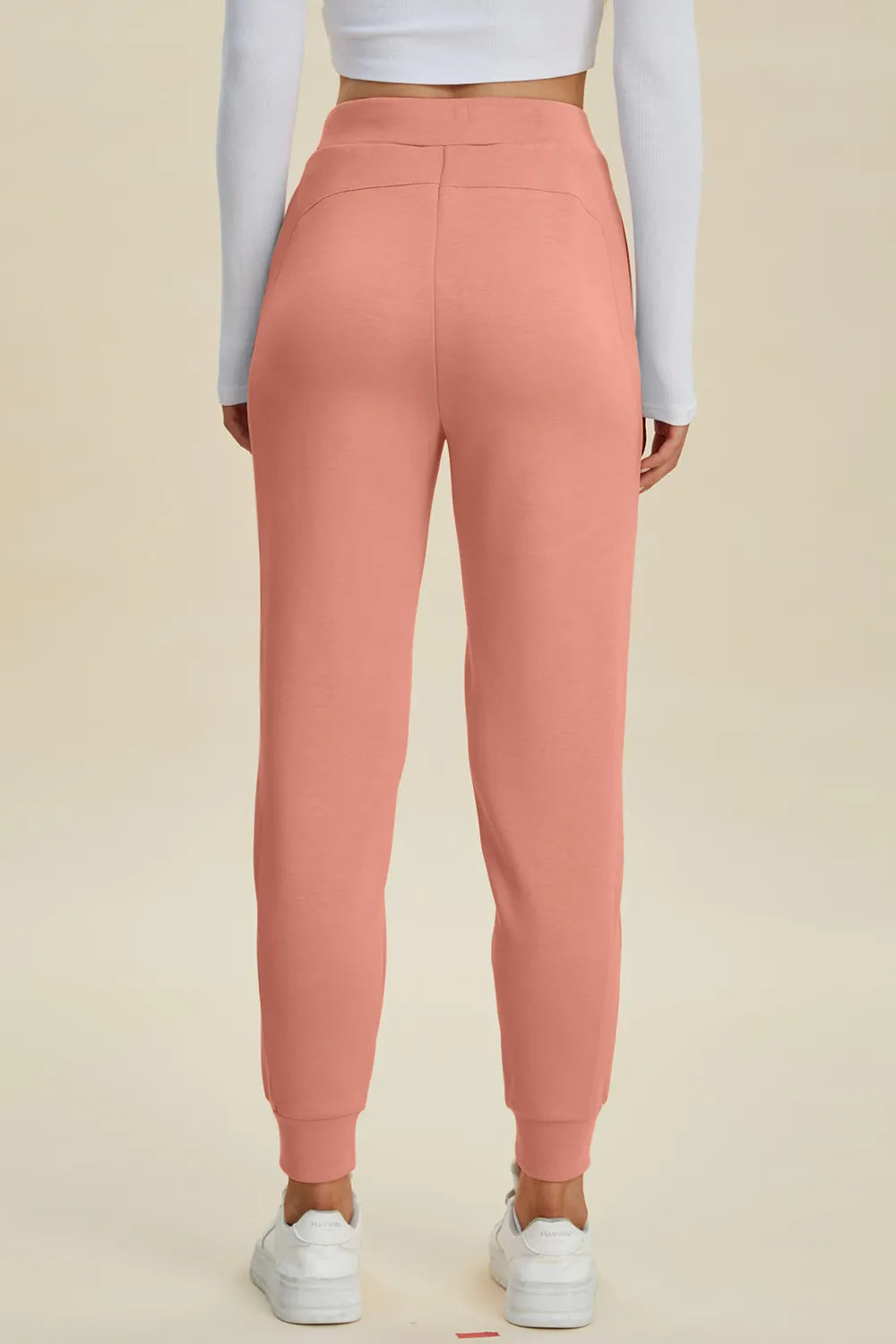 Basic Bae Full Size Air Scuba Drawstring High Waist Joggers - kinko