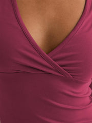 Surplice Short Sleeve T-Shirt - kinko