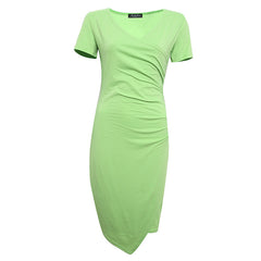 Spring And Summer New European And American Women's Short-sleeved Dresses - kinko