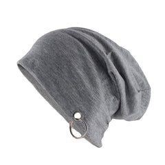 Fall winter metal ring cap
