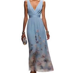 Evening Gown Elegant V-neck Cross-border Dress - kinko
