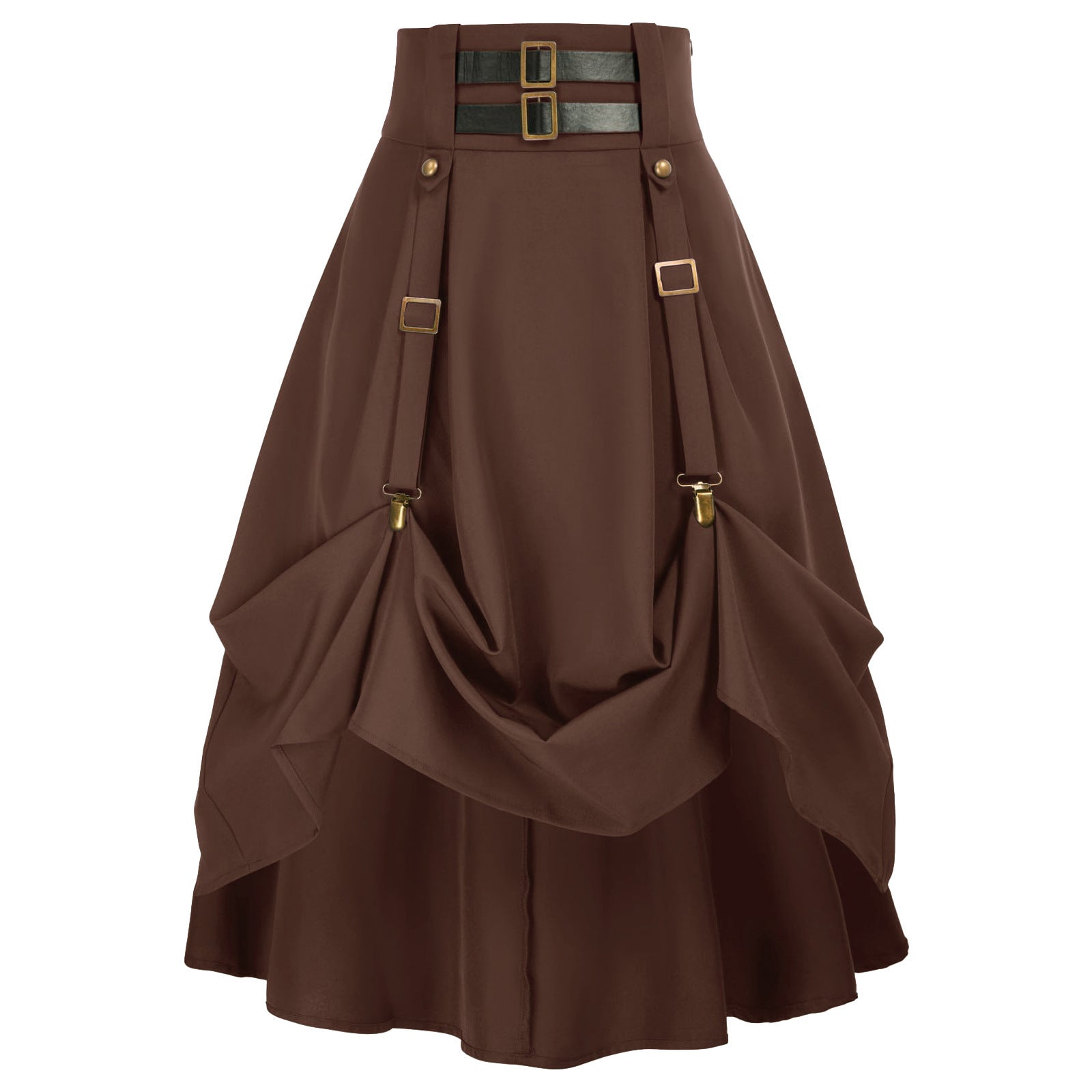 Medieval Costume Women's Steambeer Festival Punk Skirt - kinko
