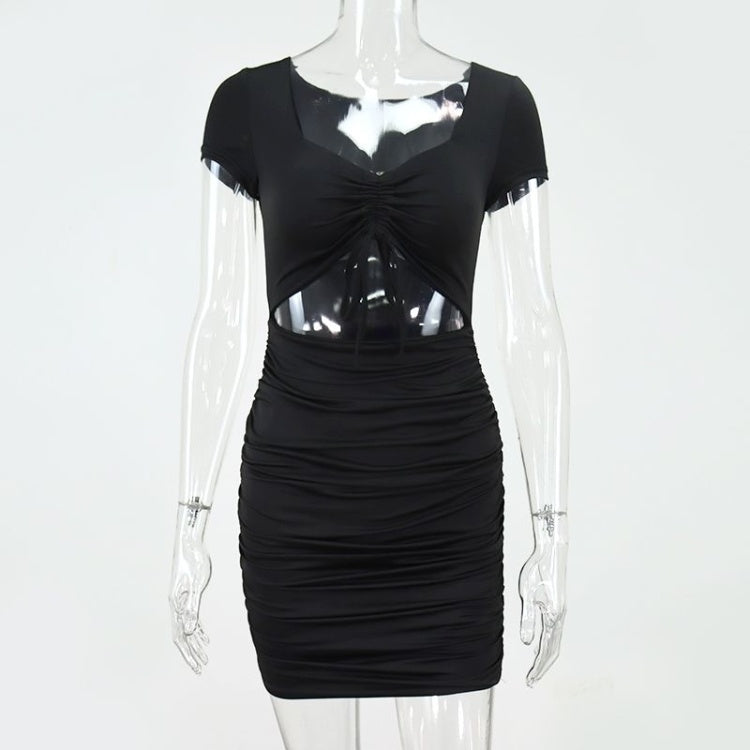 Ladies Sexy Dress Women Summer Dresses Bodycon Party Black - kinko