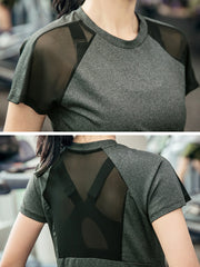 Sports Suit Women Fall Winter Loose Net Celebrity Sexy Slimming Gym Quick-Drying Running Professional High-End Yoga Clothes Women