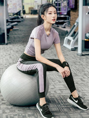 Sports Suit Women Fall Winter Loose Net Celebrity Sexy Slimming Gym Quick-Drying Running Professional High-End Yoga Clothes Women