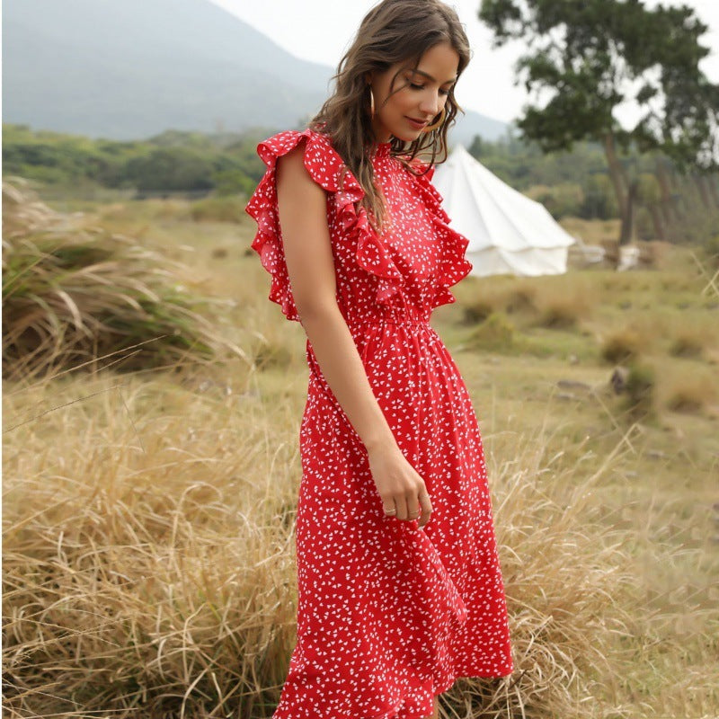WoMeN SuMMer CHiffoN LoNG Dress Maxi Dresses - kinko