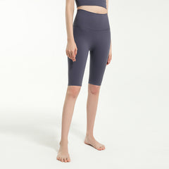 High Waist Hip Lift Yoga Pants Women Quick-Drying Breathable Stretch Dance Pants Sports Shorts