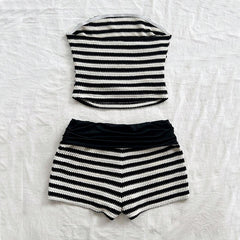 Shorts Suit Hot Pants Two-piece Set For Women