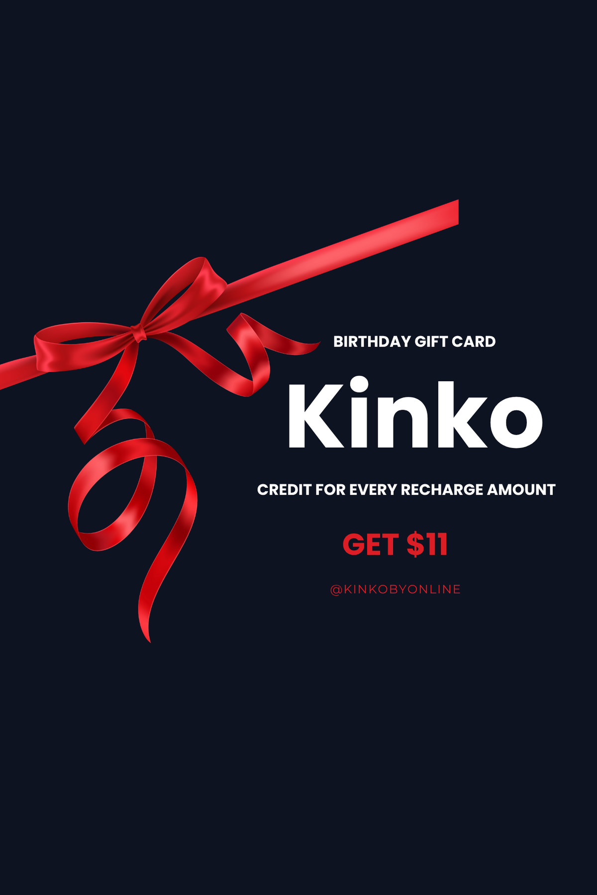 KINKO GIFT CARD - kinko