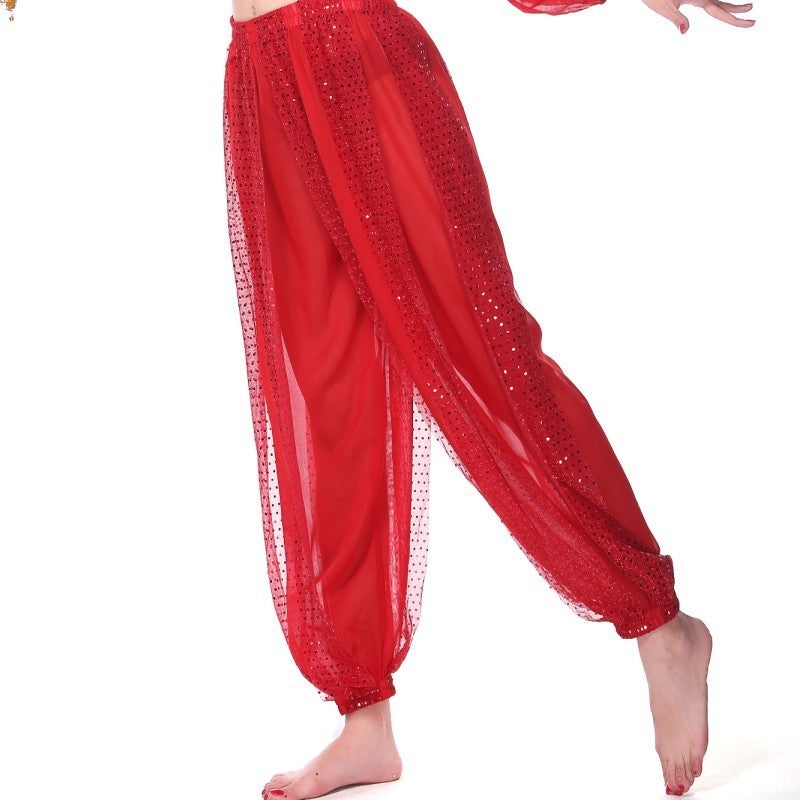 Indian Dance Sequined Bloomers For Women - kinko