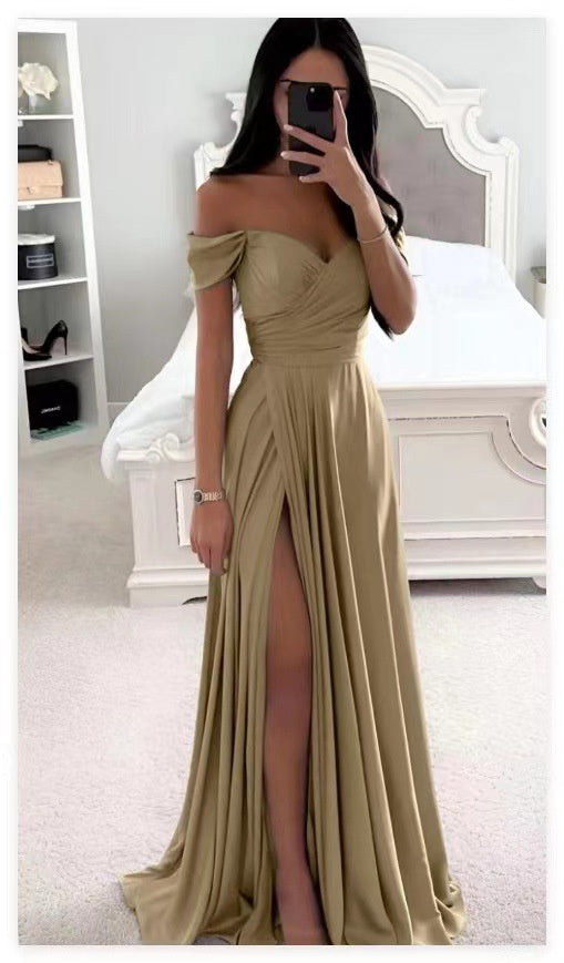 European And American Bridesmaid Dress Bottoming Dress - kinko