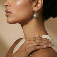 Moroccan Dreams Drop Earrings - kinko Global Holdings inc