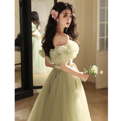 Off-shoulder Evening High-end Affordable Luxury Niche Dress - kinko