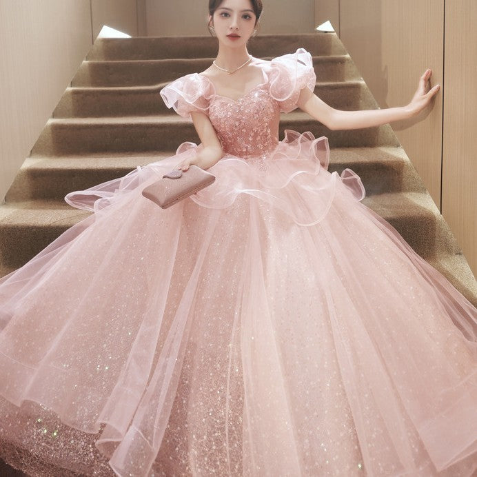 Evening Dress Women's Banquet Ceremony Exam Super Fairy Princess - kinko