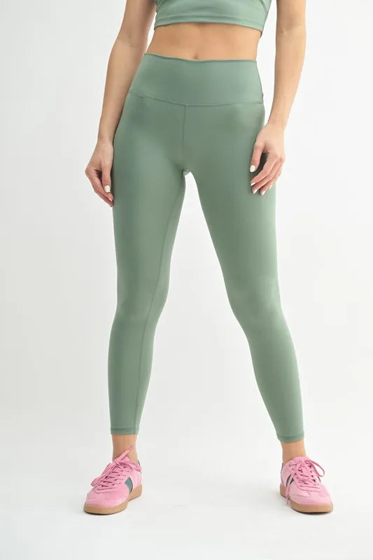 MONO B Venice Cloud Leichte Kontur-Leggings mit hoher Taille