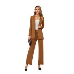 Autumn And Winter European And American New Casual Women's Suits Suit Women - kinko