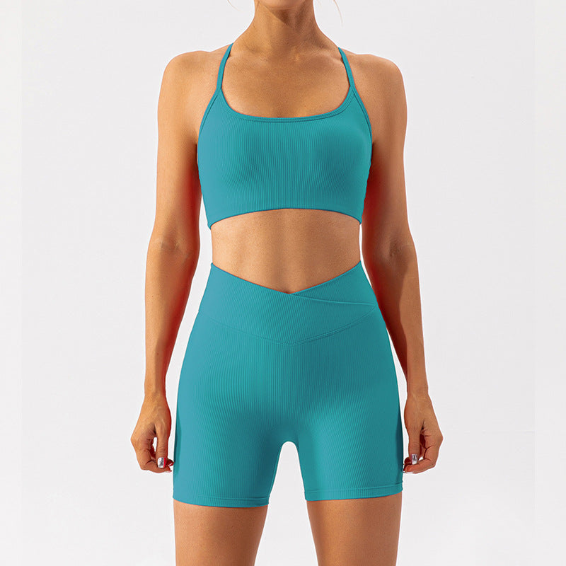 Yoga Suit Thread Quick Drying Sportswear Training Running Fitness Clothes Suit Women - kinko Global Holdings inc