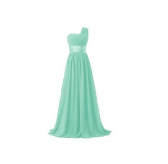 Long Multi-color Banquet Evening Dress - kinko
