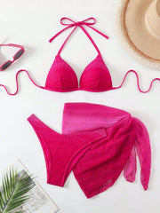 Women Swimsuit Split Three Piece Swimsuit Summer Beach Sexy Bikini