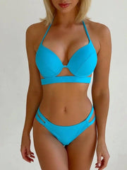 Russischer Sportbadeanzug mit Brustpolsterung, sexy Strandmode für Damen