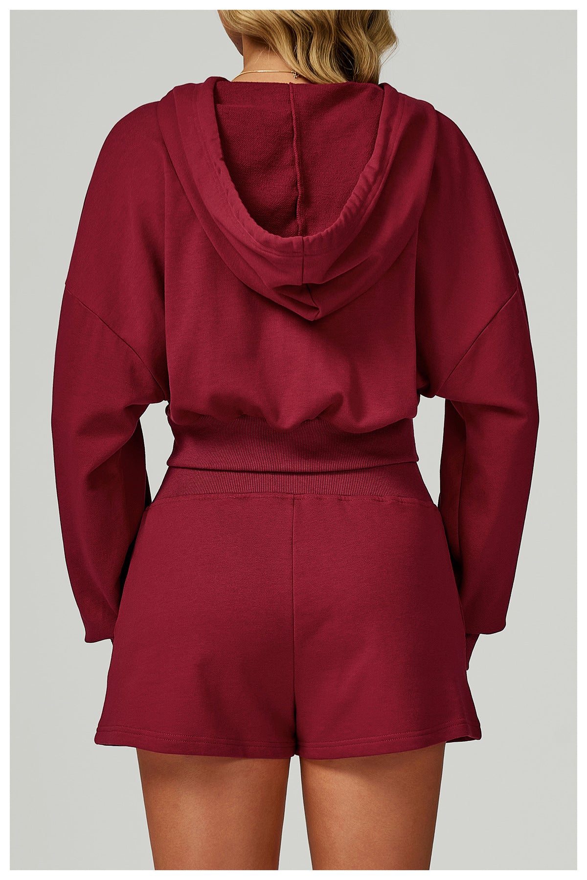 Autumn Winter Zipper Sports Sweater Hooded Casual Loose All Matching Hoodie Women Running Fitness Sportswear - kinko Global Holdings inc