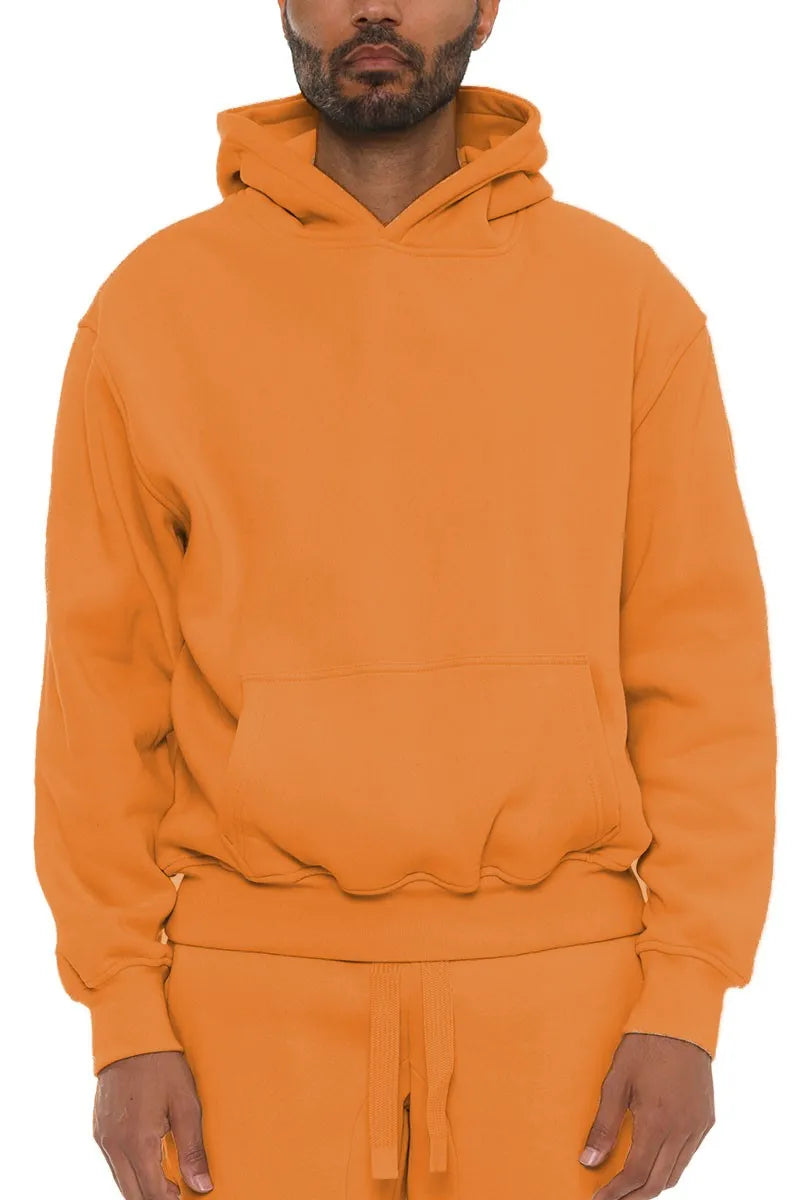 WEIV Men's Full Size Premium Cotton Blend Hoodie Plus Size - kinko