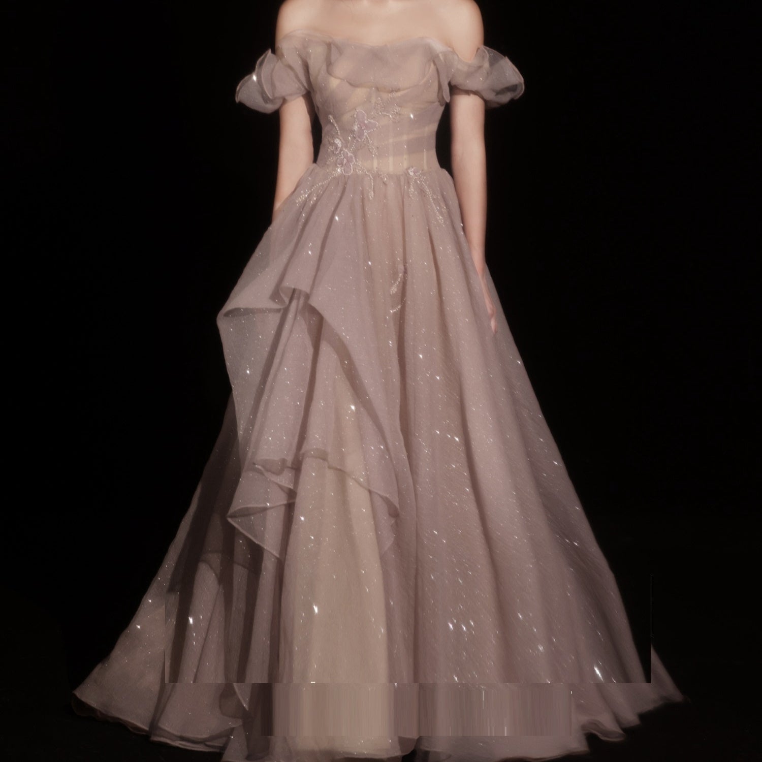 Annual Meeting Host Birthday Dress Bride Wedding Dinner Dress - kinko
