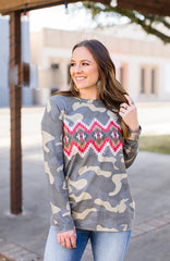 Leopard Print Pullover T-shirt For Women Fall