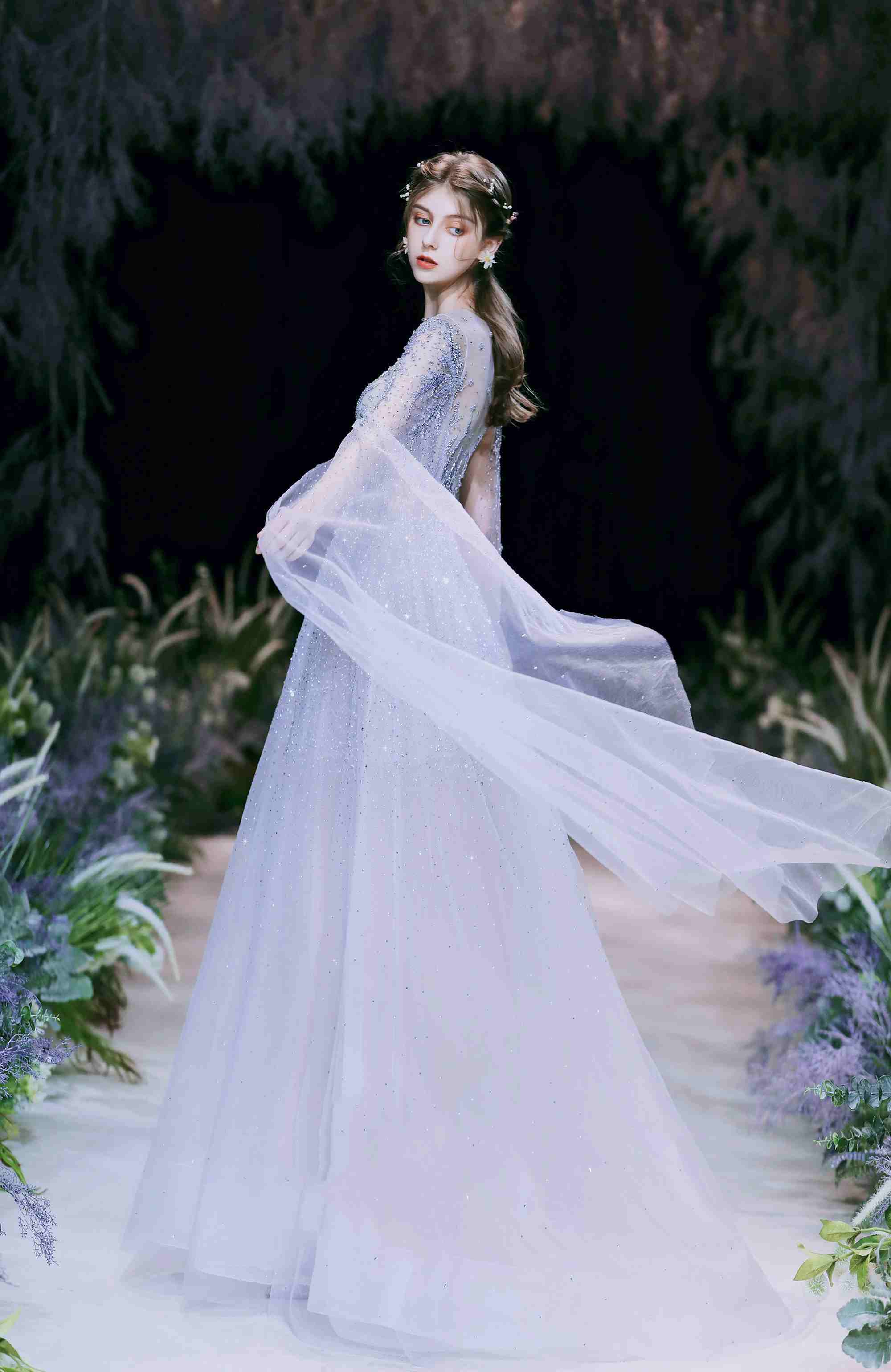 High-end Engagement Evening Dress Light Luxury Niche Wedding Banquet Female - kinko