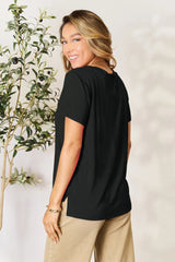Basic Bae Full Size Round Neck Short Sleeve T-Shirt - kinko