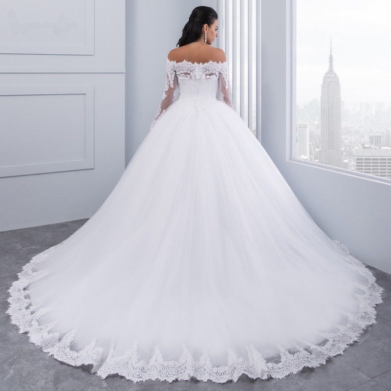 Wedding Bridal Wedding Lace Large Tail - kinko