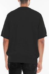 WEIV Men's Full Size Charlie Brown Shirt Short Sleeve Polo Plus Size - kinko