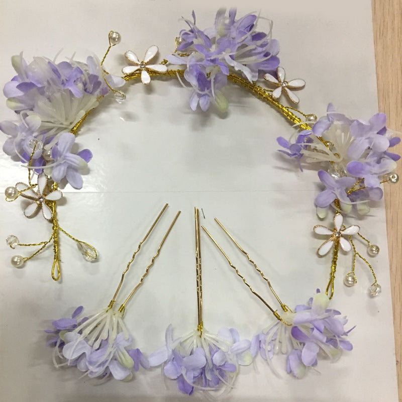 Handmade wreath headwear - kinko