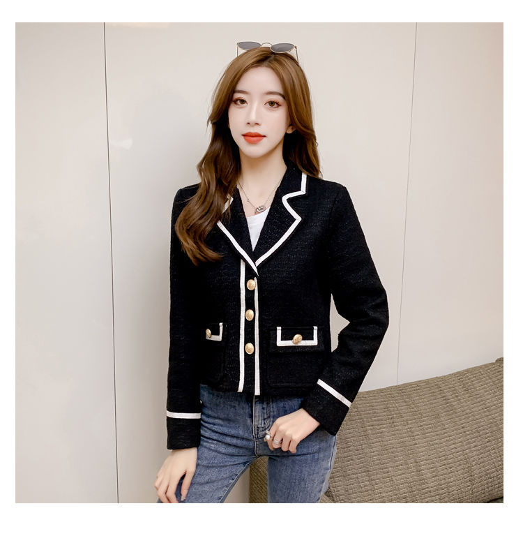 Women Short Blazer With Light And Mature Style - kinko