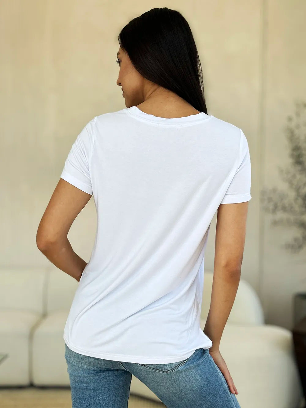 Basic Bae Full Size Round Neck Short Sleeve T-Shirt - kinko